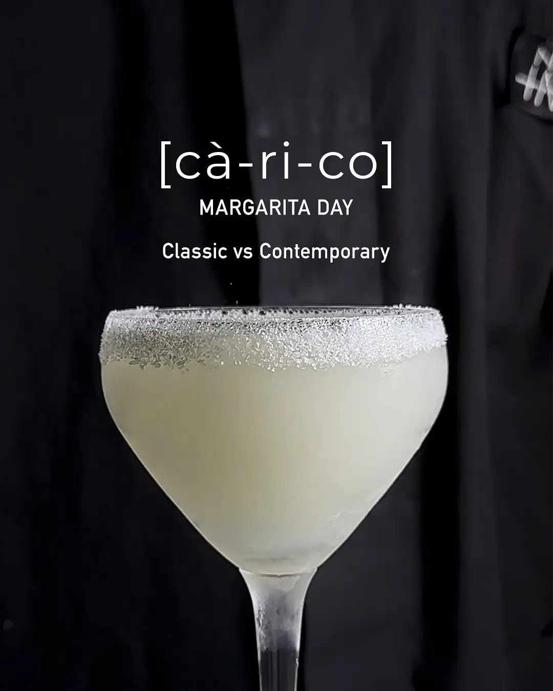 This weekend, we’re celebrating Margarita Day by embracing Mexican spirit and unleashing our creative soul.

Join us for a bold fusion of tradition and innovation, where classic flavors meet unexpected twists. Are you ready to taste the perfect balance?

The Margarita Day Combo

CLASSIC
A timeless pairing:
Pulled pork taco, Sriracha, Parmesan, tarragon & lime
Classic Margarita: Tequila, Triple Sec, Lime, Salt Rim

TWISTED 
A bold reinterpretation:

Creamed cod taco, sweet & sour beetroot onion, chicory sauce & chervil
Twisted Margarita: Mezcal, Lime, Agave, Smoked Salt Rim
Experience the contrast, savor the craft. Only this weekend at Carico. Come and find your perfect match!

#staycarico #margarita #cocktail #milano